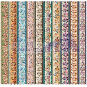 Barrado Pássaros Cor 01 - (Est. Digital 3D) 